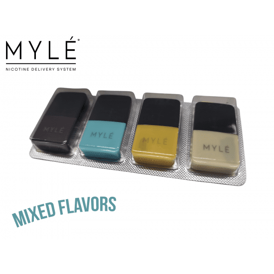 Filled MYLE V4 PODs Cartridges - 4pcs Pack - Mixed Flavors