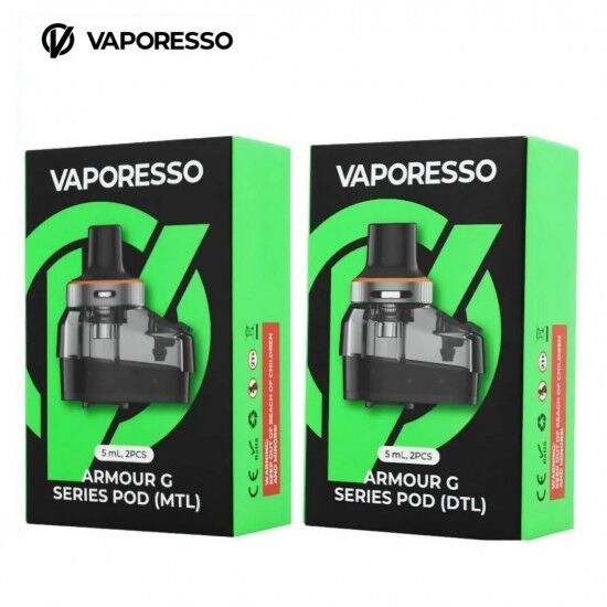 Vaporesso Armour G / GS Replacement Pod | זוג פודים להחלפה ארמור גי/גיאס